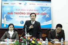 Ông Phạm Tấn Công, Tổng thư ký VINASA: Sẽ có 3 lĩnh vực mới trong cơ cấu giải thưởng Sao Khuê 2009.